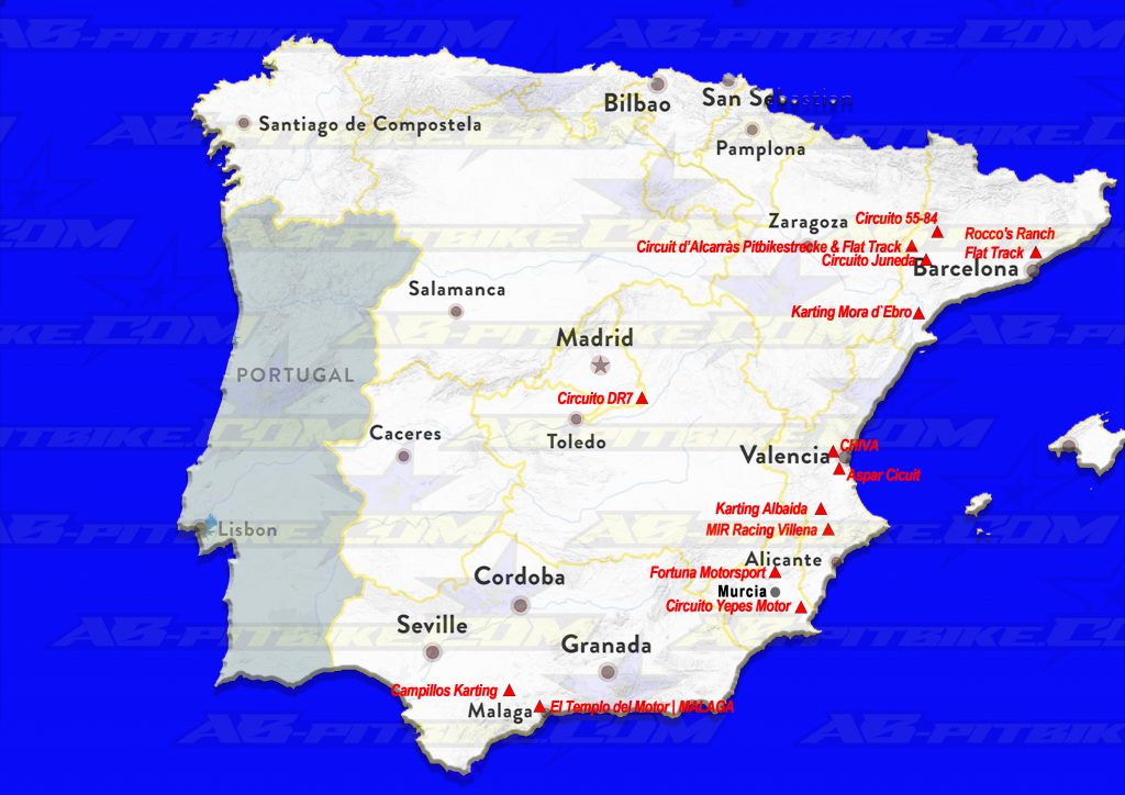 Pitbike fahren in Spanien - AB-Pitbike.com _ Viel Spass